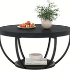 Table basse ronde Petit Arbre Noir