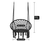 Hammock Chair Macrame Swing