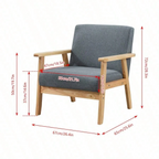 Chaises de salon à un seul fauteuil