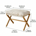 Repose-pieds de bureau Chaise Tabouret Rectangle